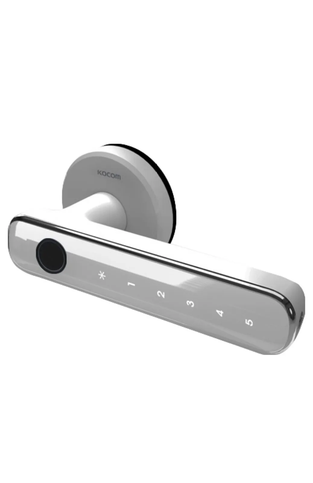 Cerradura inteligente KOCOM con huella dactilar para puerta de madera
