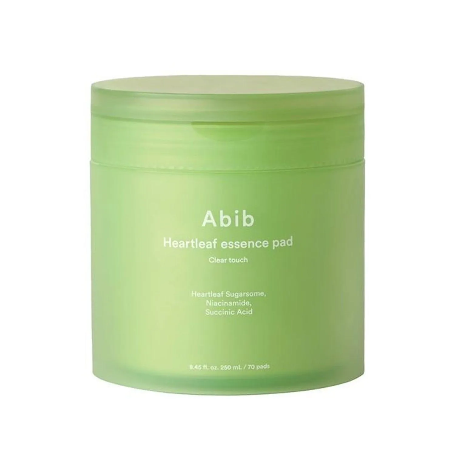 Almohadillas Esencia de Heartleaf Clear Touch ABIB, 70 pads