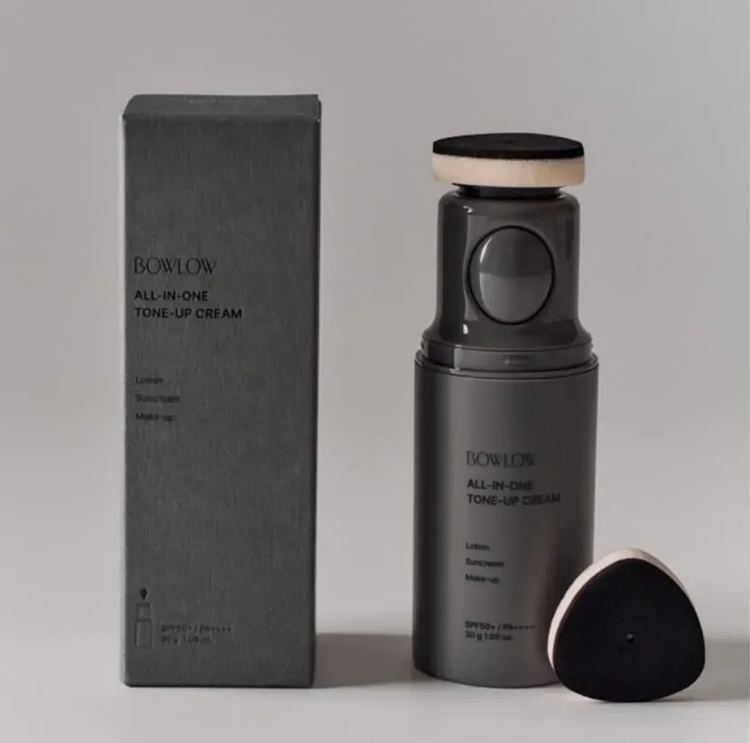 Crema Todo en Uno con Efecto Tone-Up BOWLOW, 30g,