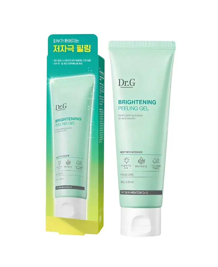 Gel exfoliante iluminador de Dr.G, 80g