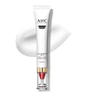 Crema Reafirmante para Ojos y Rostro AHC Pro Shot Colla-Juvenation Lift 4 con Cápsulas, 30 ml