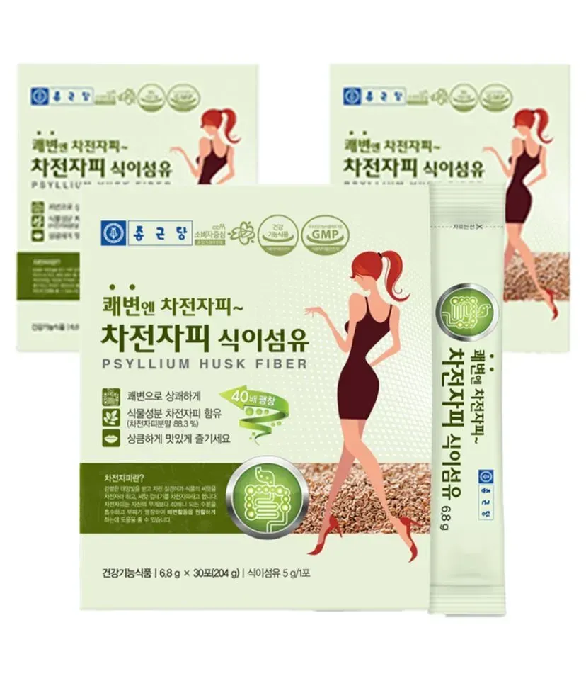 Fibra dietética de cáscara de psyllium de CHONG KUN DANG