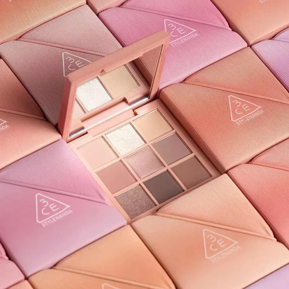 Paleta de Sombras Multi Eye Color Palette The Textile 3CE, 8 g