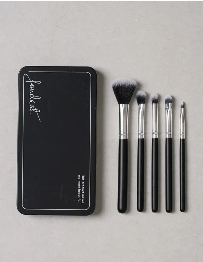 Set de 5 brochas de maquillaje DAISO